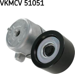 SKF VKMCV 51051 - Паразитний / провідний ролик, поліклиновий ремінь avtolavka.club