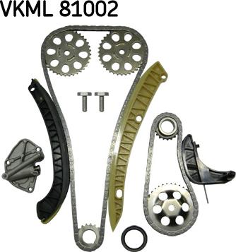 SKF VKML 81002 - Комплект ланцюга приводу распредвала avtolavka.club