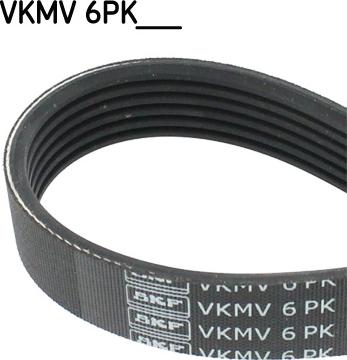 SKF VKMV 6PK1698 - Поліклиновий ремінь avtolavka.club