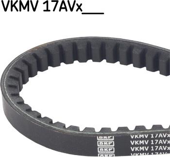 SKF VKMV 17AVx1055 - Клиновий ремінь avtolavka.club