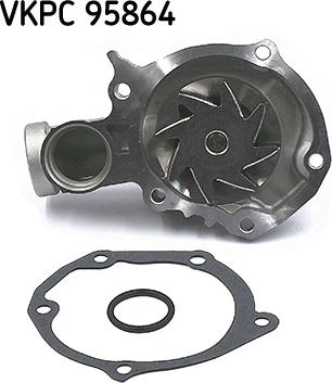 SKF VKPC 95864 - Водяний насос avtolavka.club