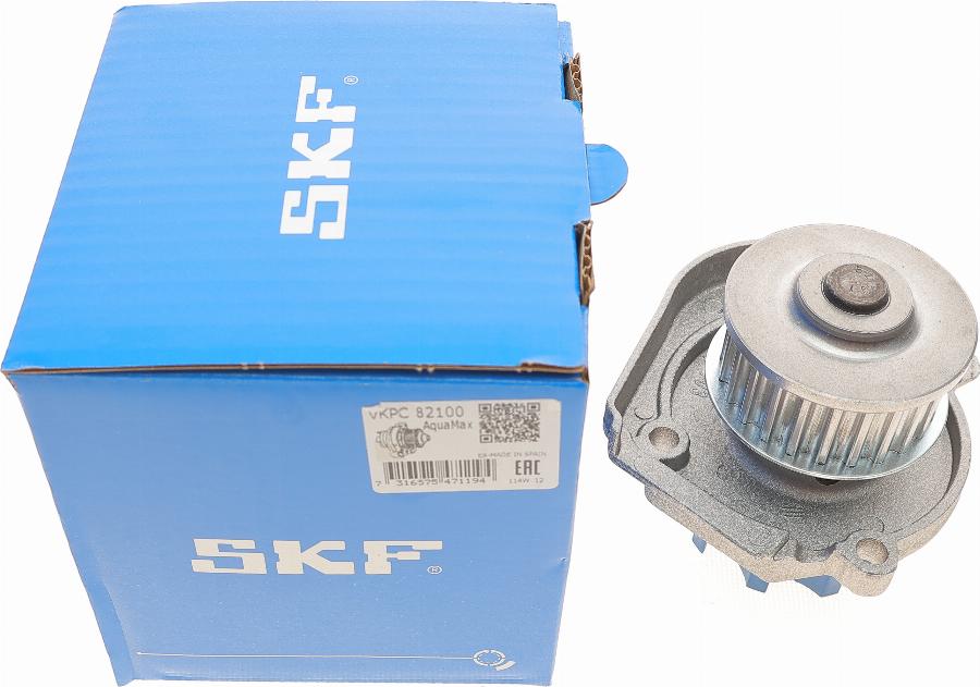 SKF VKPC 82100 - Водяний насос avtolavka.club