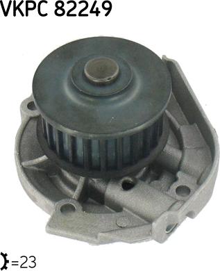 SKF VKPC 82249 - Водяний насос avtolavka.club