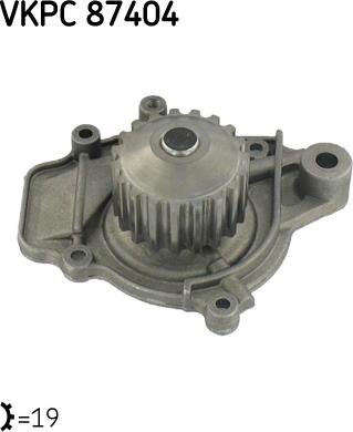 SKF VKPC 87404 - Водяний насос avtolavka.club