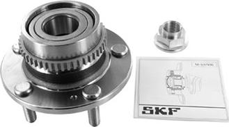 SKF Brazil VKBA 6943 - Комплект підшипника маточини колеса avtolavka.club