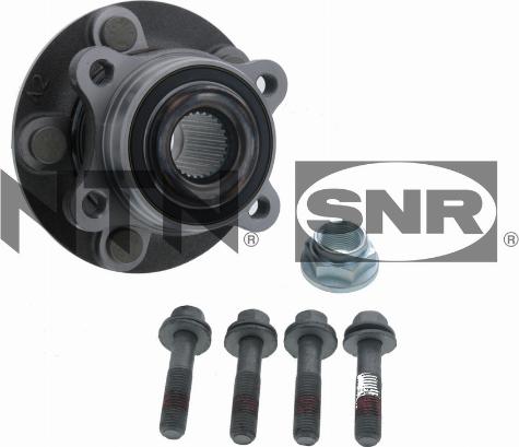 SNR R152.103 - Комплект підшипника маточини колеса avtolavka.club