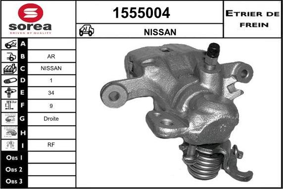 SNRA 1555004 - Гальмівний супорт avtolavka.club