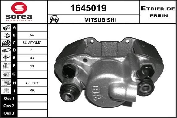 SNRA 1645019 - Гальмівний супорт avtolavka.club