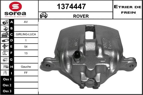 SNRA 1374447 - Гальмівний супорт avtolavka.club