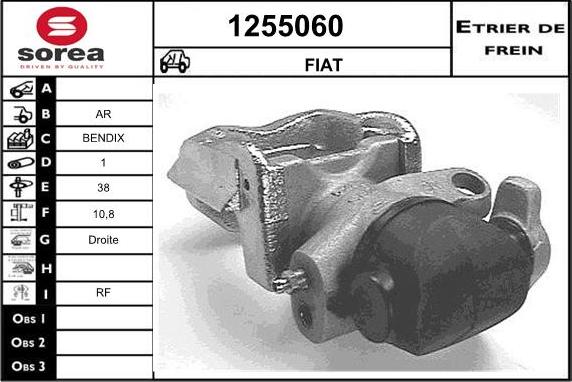 SNRA 1255060 - Гальмівний супорт avtolavka.club