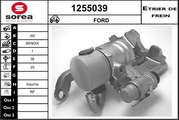 SNRA 1255039 - Гальмівний супорт avtolavka.club