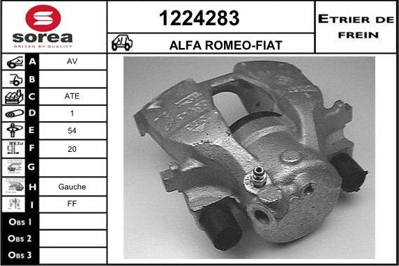 SNRA 1224283 - Гальмівний супорт avtolavka.club