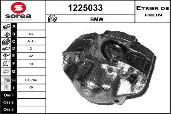 SNRA 1225033 - Гальмівний супорт avtolavka.club