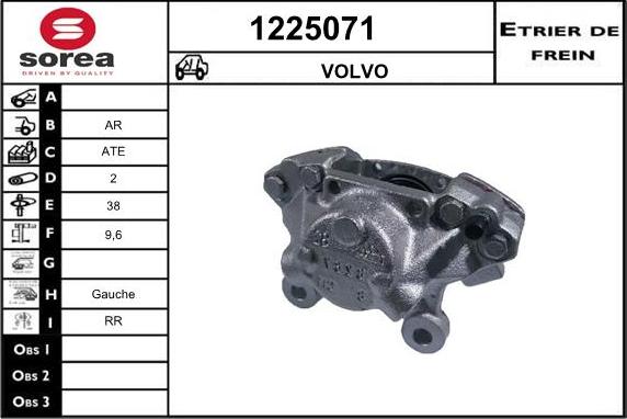 SNRA 1225071 - Гальмівний супорт avtolavka.club