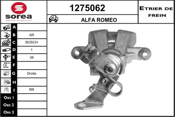 SNRA 1275062 - Гальмівний супорт avtolavka.club