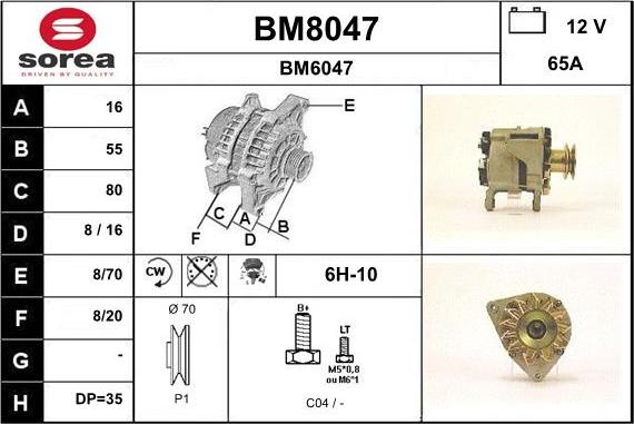 SNRA BM8047 - Генератор avtolavka.club