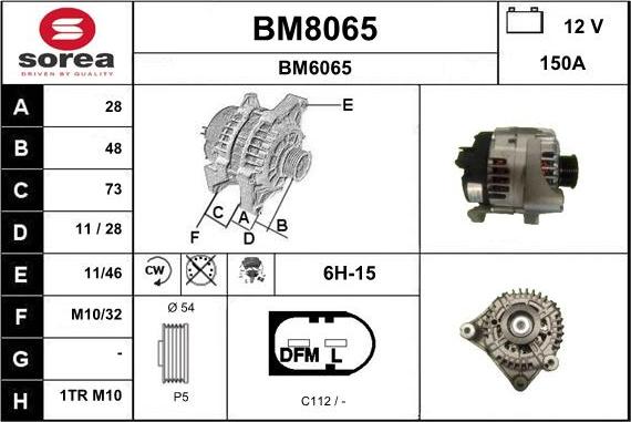 SNRA BM8065 - Генератор avtolavka.club