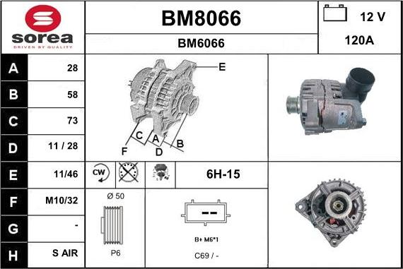 SNRA BM8066 - Генератор avtolavka.club