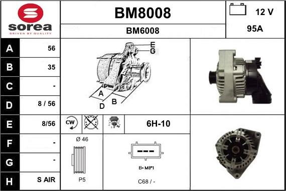 SNRA BM8008 - Генератор avtolavka.club