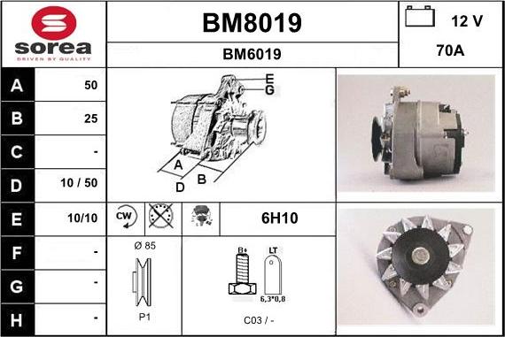 SNRA BM8019 - Генератор avtolavka.club