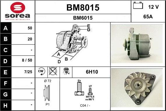 SNRA BM8015 - Генератор avtolavka.club