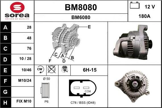 SNRA BM8080 - Генератор avtolavka.club