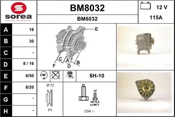 SNRA BM8032 - Генератор avtolavka.club