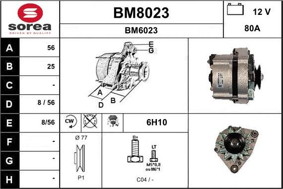 SNRA BM8023 - Генератор avtolavka.club