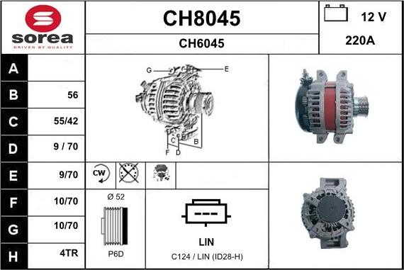 SNRA CH8045 - Генератор avtolavka.club