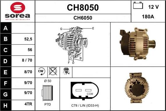 SNRA CH8050 - Генератор avtolavka.club