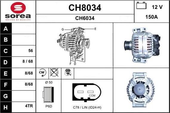 SNRA CH8034 - Генератор avtolavka.club