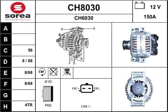 SNRA CH8030 - Генератор avtolavka.club