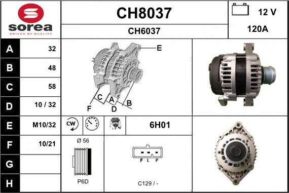 SNRA CH8037 - Генератор avtolavka.club