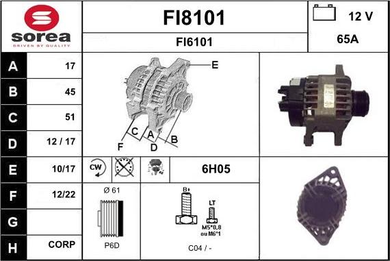 SNRA FI8101 - Генератор avtolavka.club