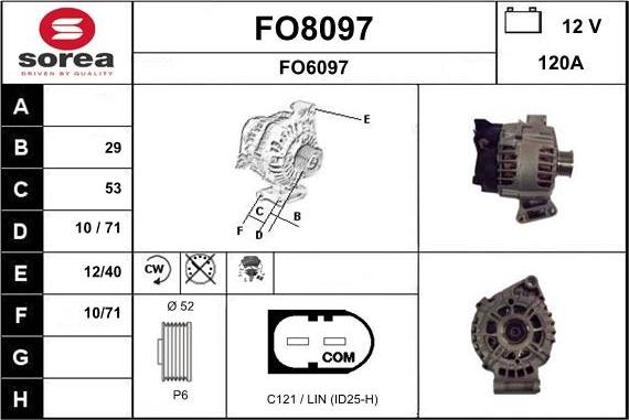 SNRA FO8097 - Генератор avtolavka.club