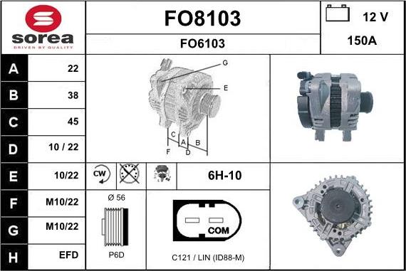 SNRA FO8103 - Генератор avtolavka.club