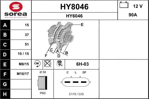 SNRA HY8046 - Генератор avtolavka.club