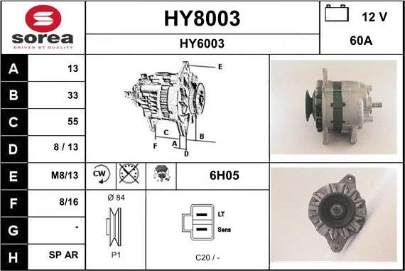 SNRA HY8003 - Генератор avtolavka.club