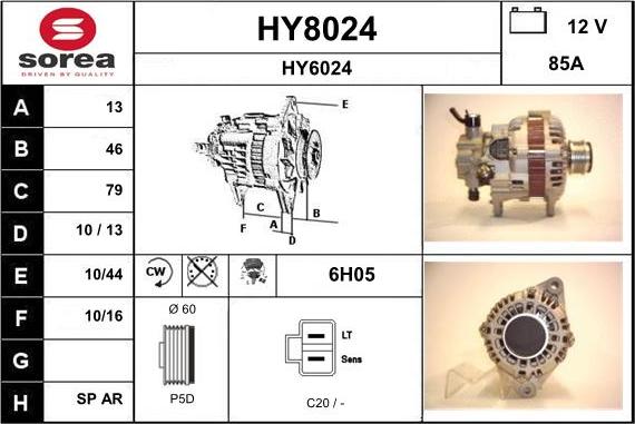 SNRA HY8024 - Генератор avtolavka.club