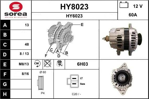 SNRA HY8023 - Генератор avtolavka.club