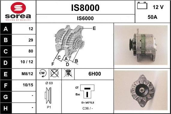 SNRA IS8000 - Генератор avtolavka.club