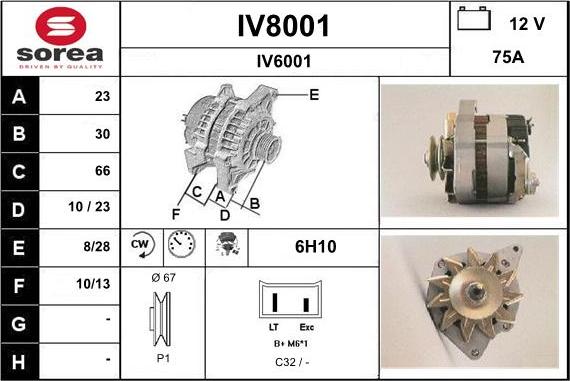 SNRA IV8001 - Генератор avtolavka.club