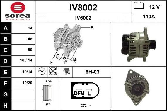 SNRA IV8002 - Генератор avtolavka.club