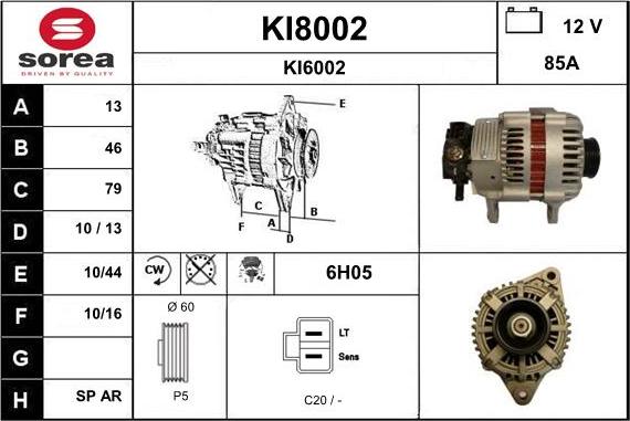 SNRA KI8002 - Генератор avtolavka.club