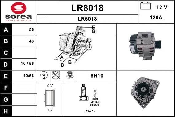 SNRA LR8018 - Генератор avtolavka.club