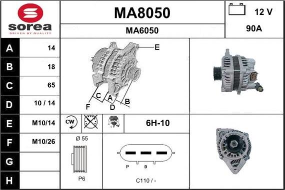 SNRA MA8050 - Генератор avtolavka.club