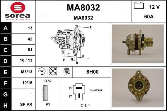 SNRA MA8032 - Генератор avtolavka.club