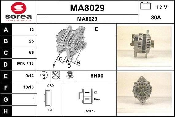 SNRA MA8029 - Генератор avtolavka.club