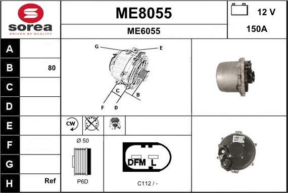 SNRA ME8055 - Генератор avtolavka.club