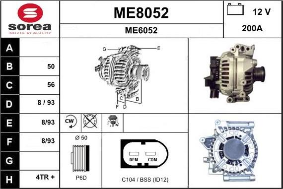 SNRA ME8052 - Генератор avtolavka.club